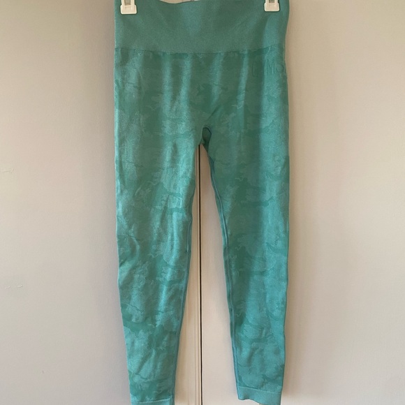 Gymshark Teal Leggings Medium - Picture 1 of 3
